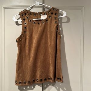 Suede Tank Top Size 2